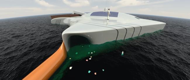 Lo yacht più grande del mondo creato da un miliardario per ripulire gli oceani dalla plastica