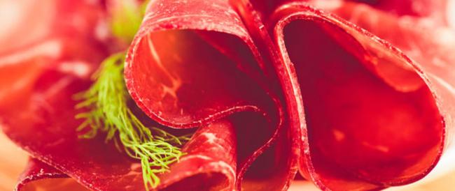 Bresaola Igp sul podio dei tre salumi più amati dagli italiani, ha superato la mortadella