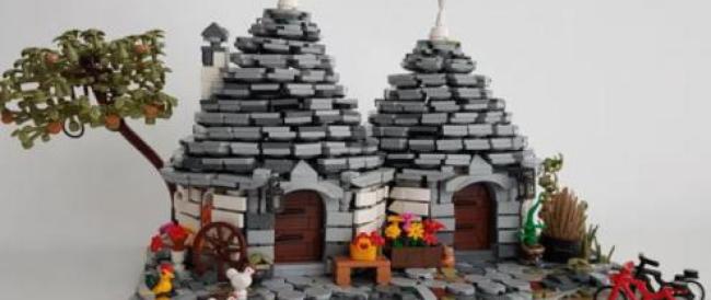 I trulli fatti con i mattoncini, omaggio Lego ad Alberobello 