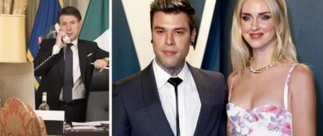 Conte chiama Chiara Ferragni e Fedez. 'Aiutatemi a far capire ai ragazzi che devono usare la mascherina'