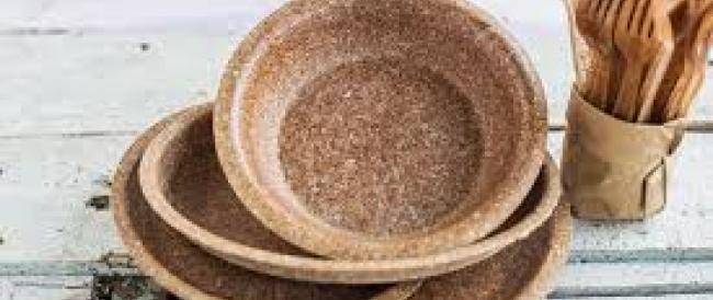 Altro che plastica! Ecco i piatti commestibili e biodegradabili con crusca di grano