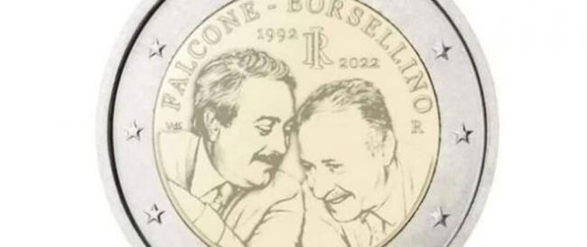 Monete da due euro con i volti di Falcone e Borsellino per omaggiare il loro coraggio a 30 anni dalla morte 