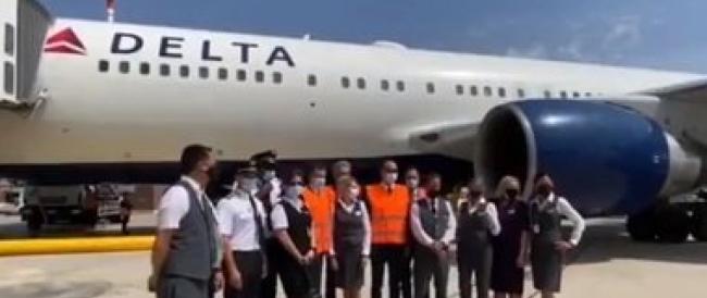 Americani tornano a Venezia, atterrato primo volo da New York.