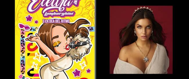 Elettra Lamborghini diventa un fumetto, è “La dea del ritmo”.