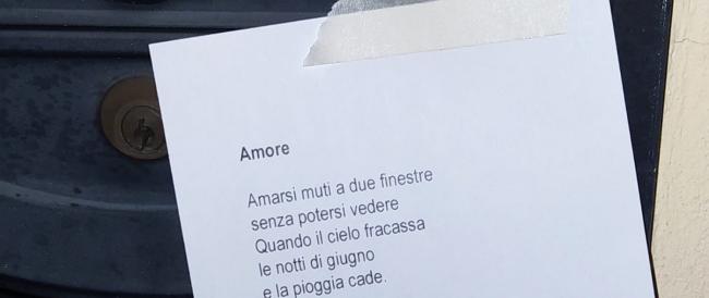 RADIOPOST ESTATE - Il paese di Spirano si sveglia circondato di poesie: la stupenda iniziativa per portare pace e cultura